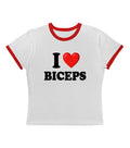 I Love Biceps - Ringer Tee