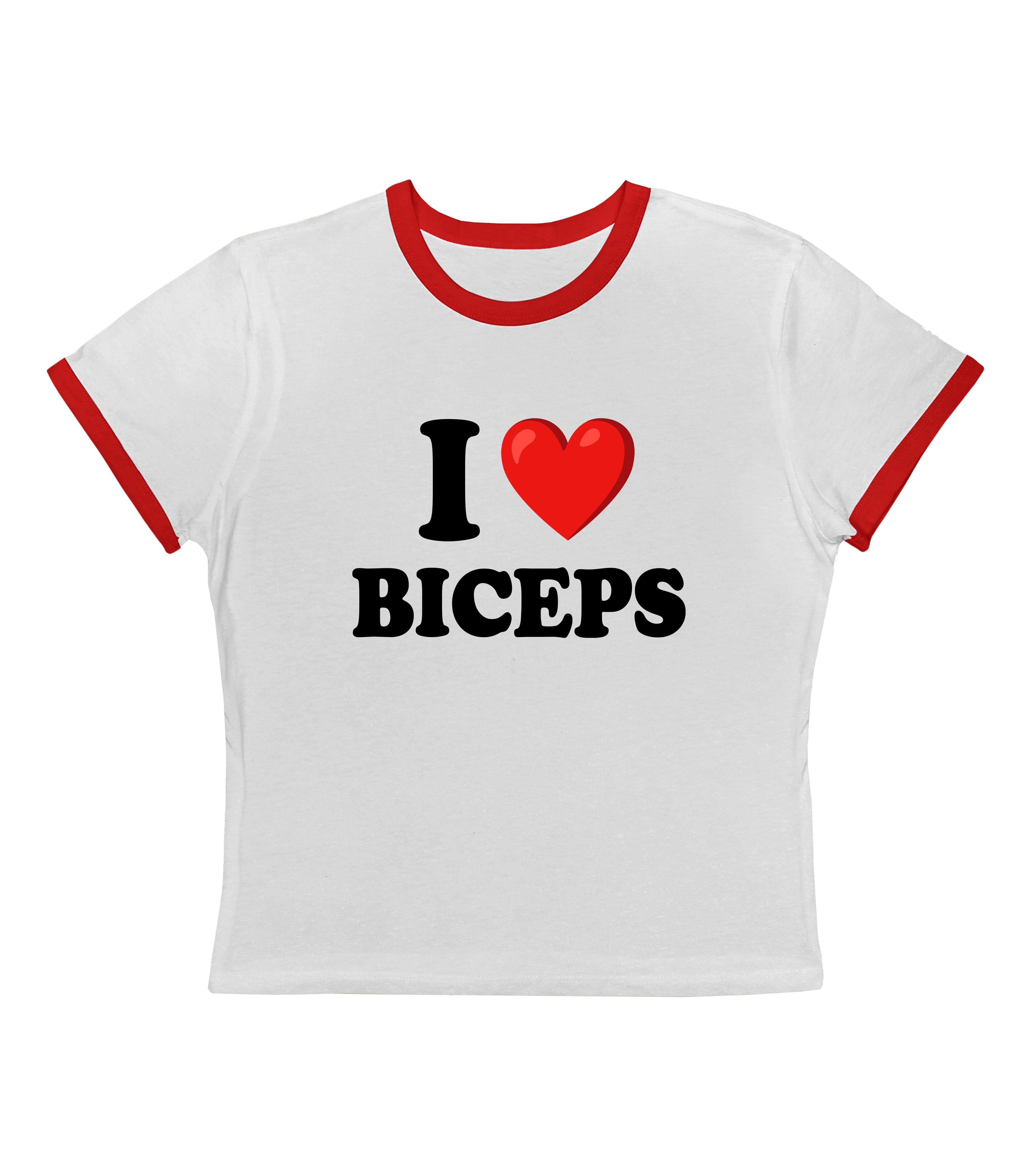 I Love Biceps - Ringer Tee