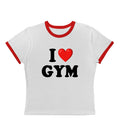 I Love Gym - Ringer Tee
