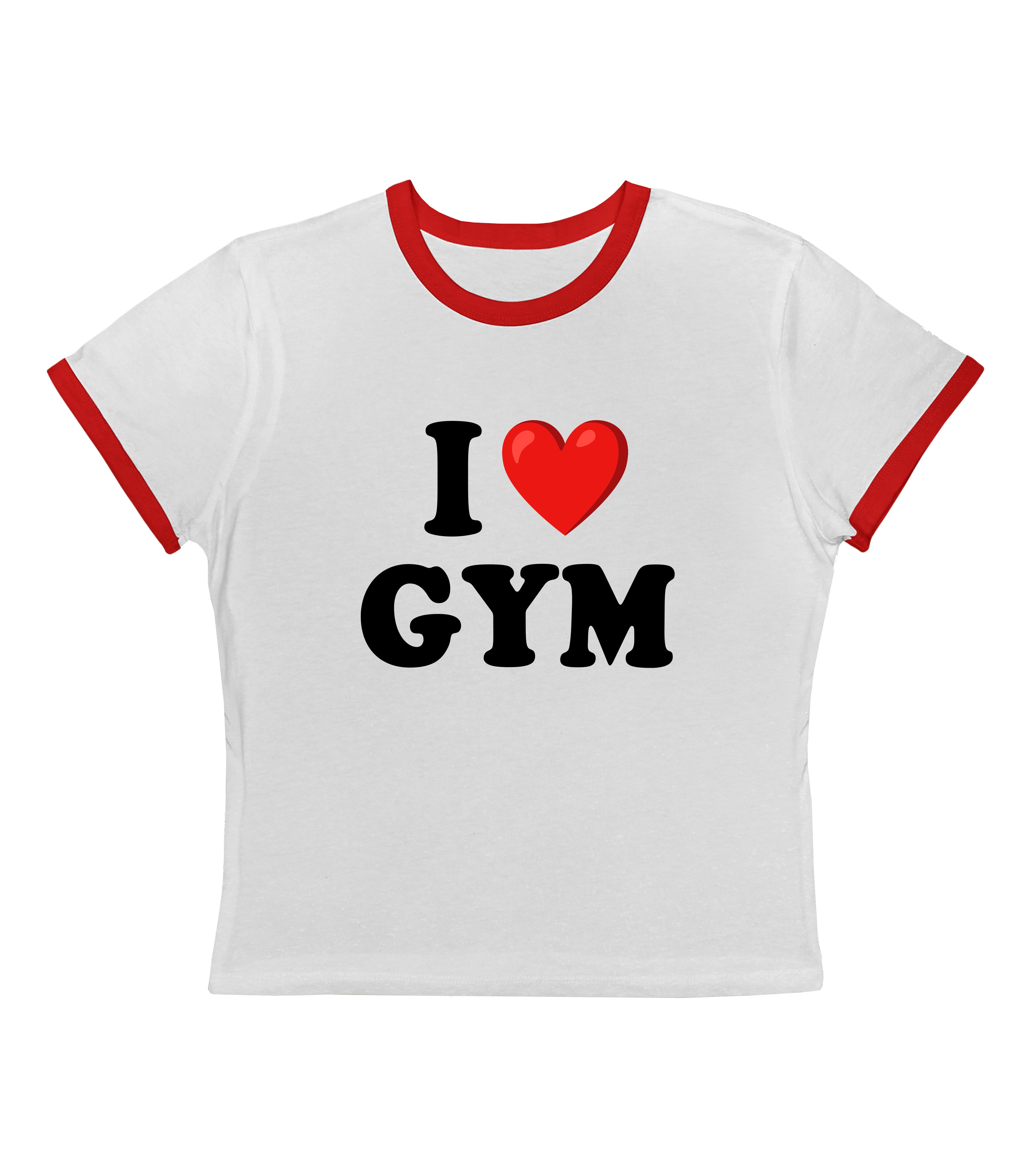 I Love Gym - Ringer Tee