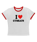 I Love Gymrats - Ringer Tee