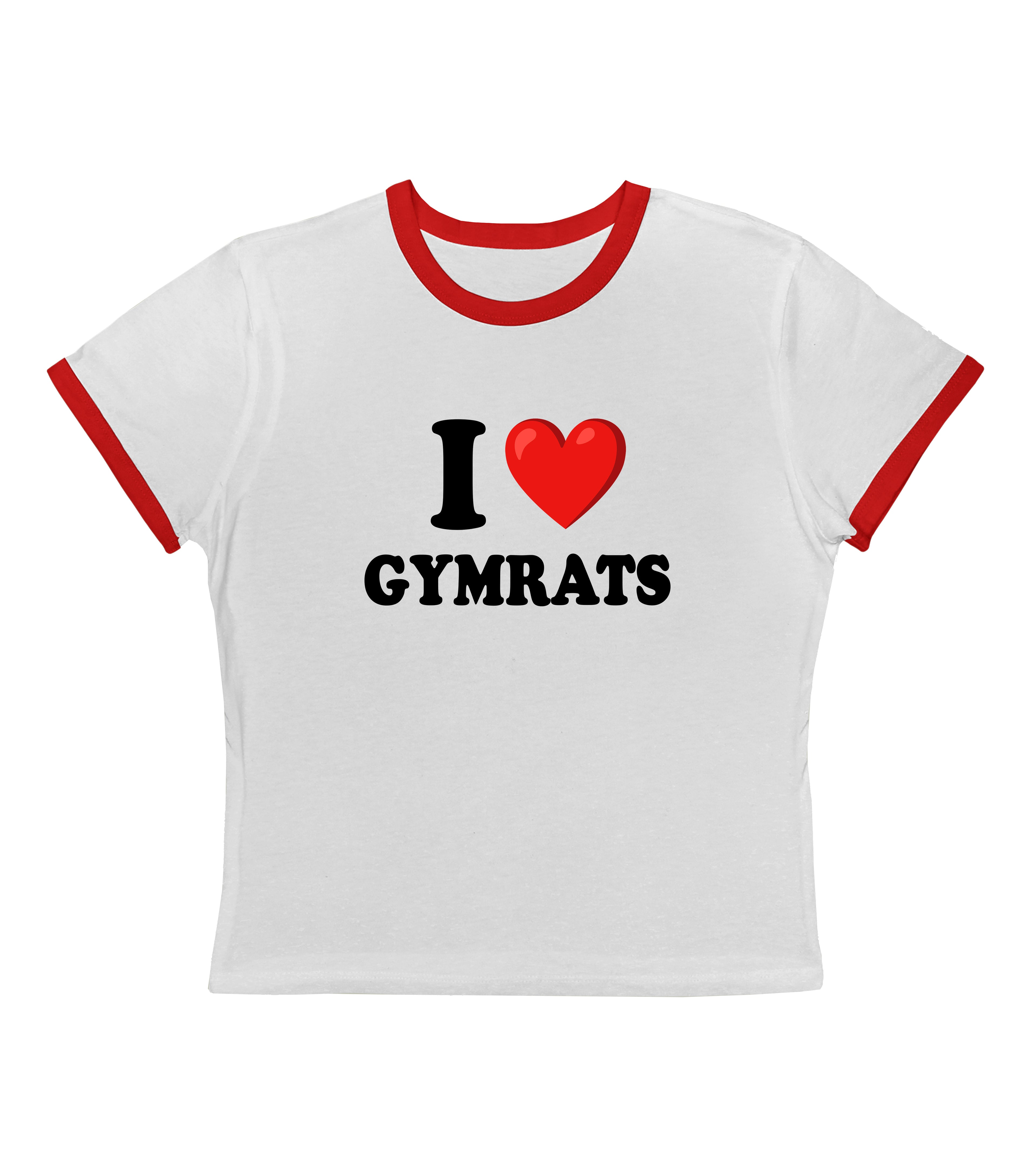 I Love Gymrats - Ringer Tee