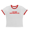 I'm His Favorite Ex - Ringer Tee