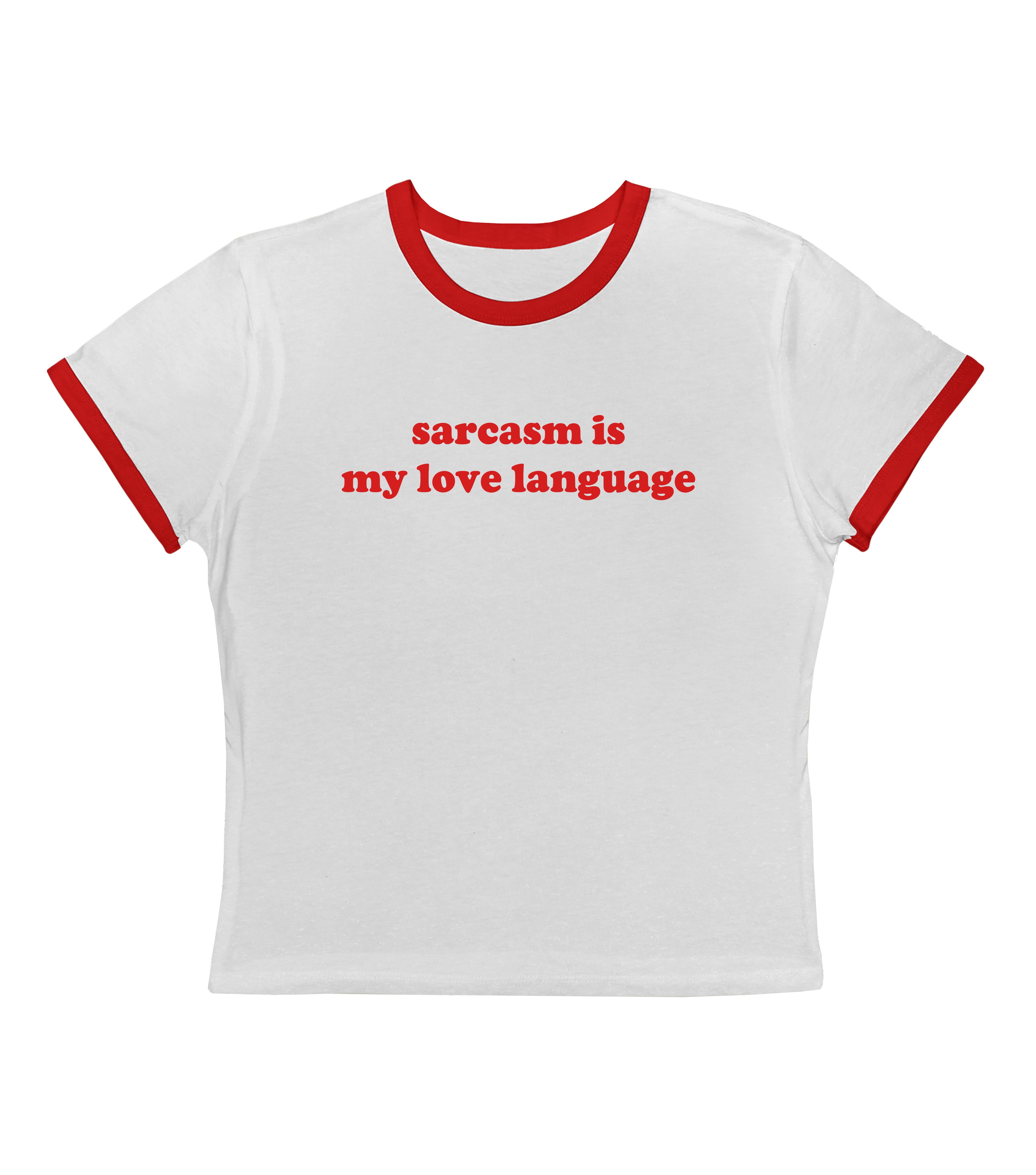 Sarcasm V1 - Ringer Tee
